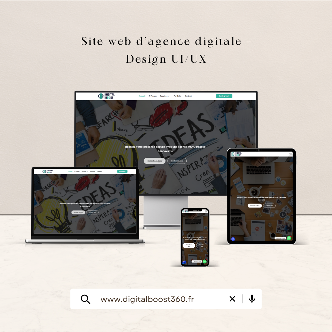 Landing Page – Digital Agency